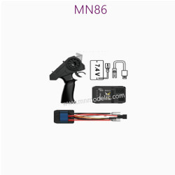 MN MODEL MN86 RC CAR Parts Original 2 channel remote control+50A ESC set