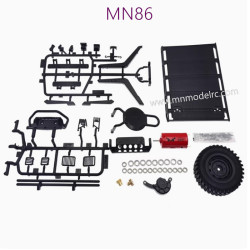 MN MODEL MN86 RC CAR Parts Original Brabus kit