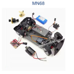 MN MODEL MN68 parts Car Body Kit