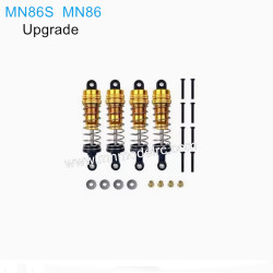 MN MODEL MN86S MN86 Upgraded Parts Metal Shock Absorber gold