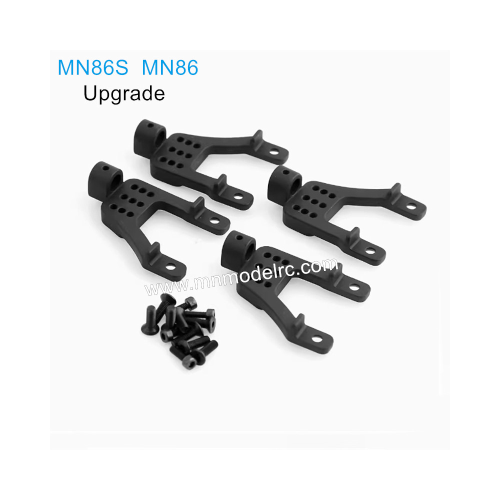 MN MODEL MN86S MN86 Upgraded Parts Metal Shock Absorber Bracket BLACK