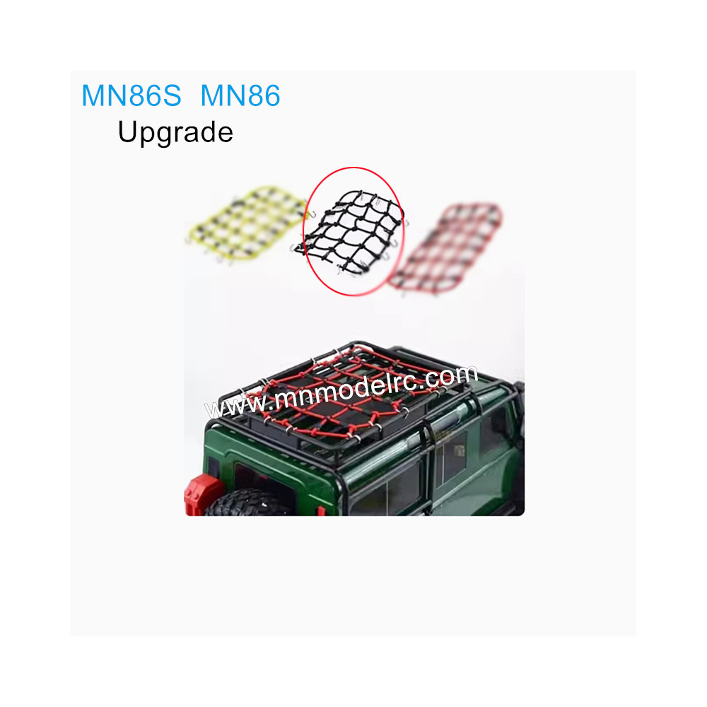MN MODEL MN86S MN86 Upgraded Parts Luggage Net 3 Choices black
