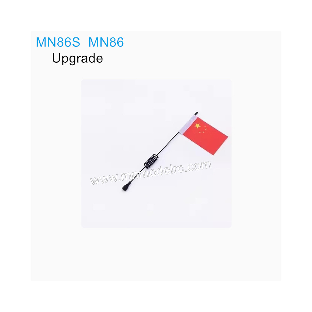 MN MODEL MN86S MN86 Upgraded Parts Short Antenna+Red Flag