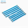 MN MODEL MN128 Upgraded Parts Metal Tie Rod 8 blue