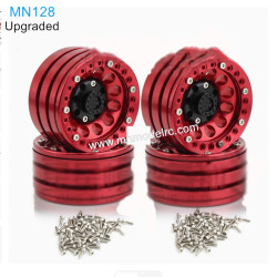 MN MODEL MN128 Upgraded Parts Six Claw Wheel Red