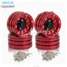 MN MODEL MN128 Upgraded Parts Six Claw Wheel Red