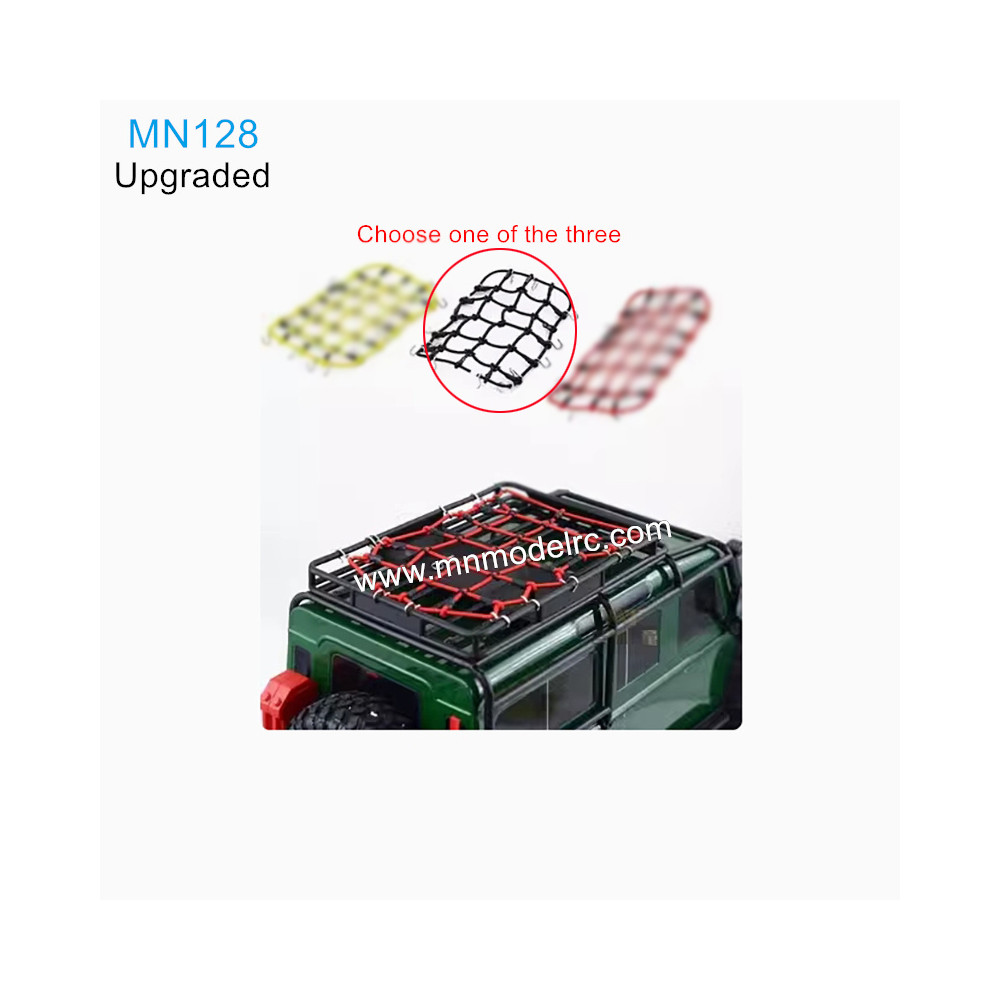 MN MODEL MN128 Upgraded Parts Luggage Net 3 Choices black