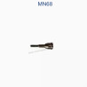 MN MODEL MN68 parts Front Wheel Shaft