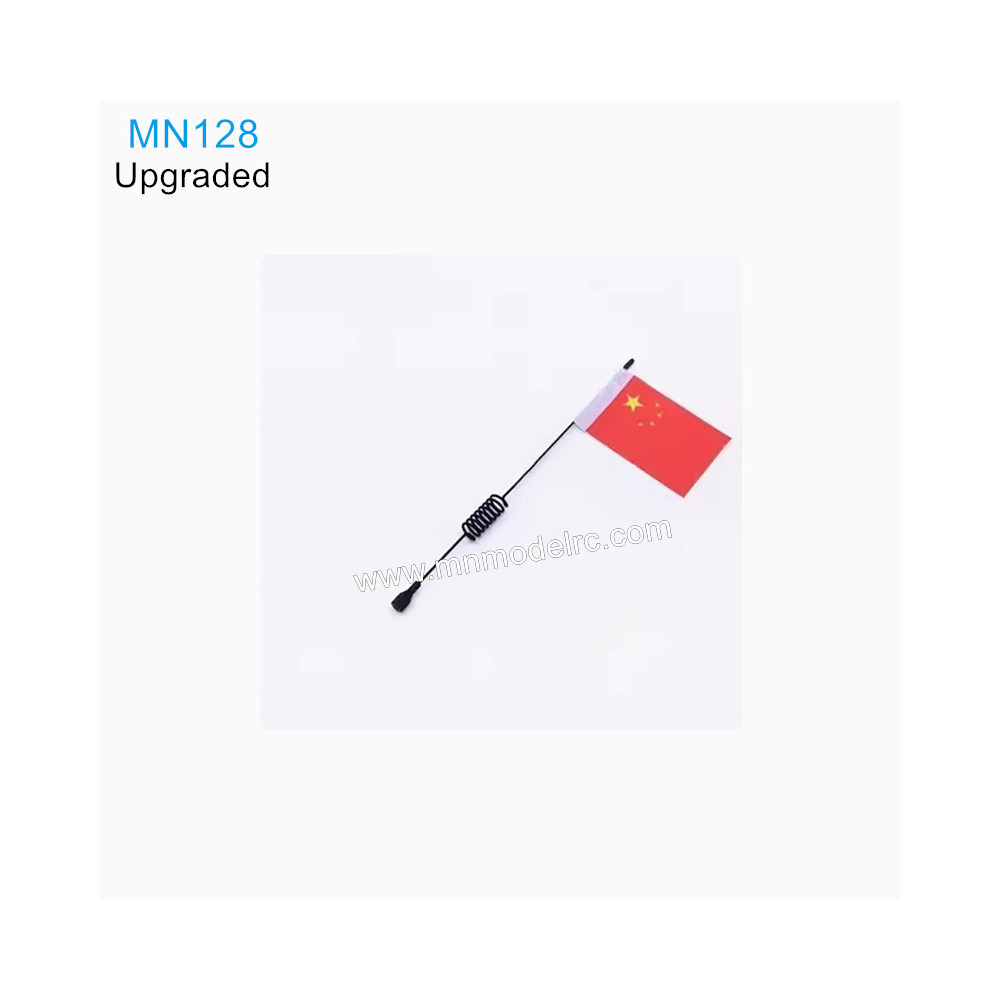 MN MODEL MN128 Upgraded Parts Short Antenna + Red Flag