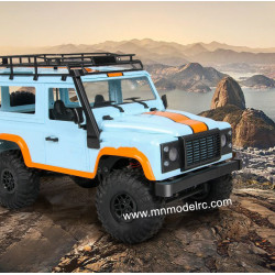 MN MODEL MN99 Full-scale 1:12 Four-wheel Drive Climbing Vehicle blue-2