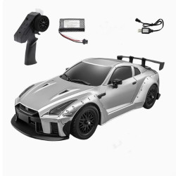 MN MODEL MN-268 1:16 Full Scale GTR Remote Control Drift Car silver-4