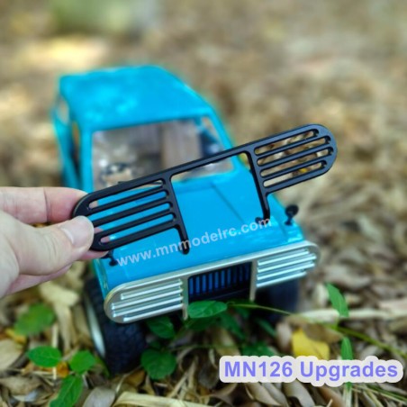 MN MODEL MN168 Upgrade Parts Metal From Bumper Black or Silver