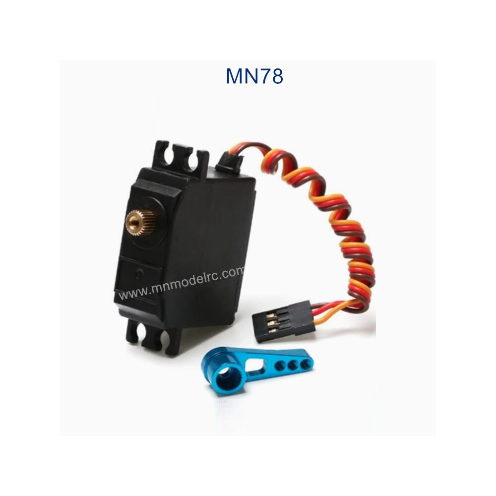 MN MODEL MN78 parts Servo with metal Steering gear arm MN MODEL MN78 parts Servo with metal Steering gear arm
