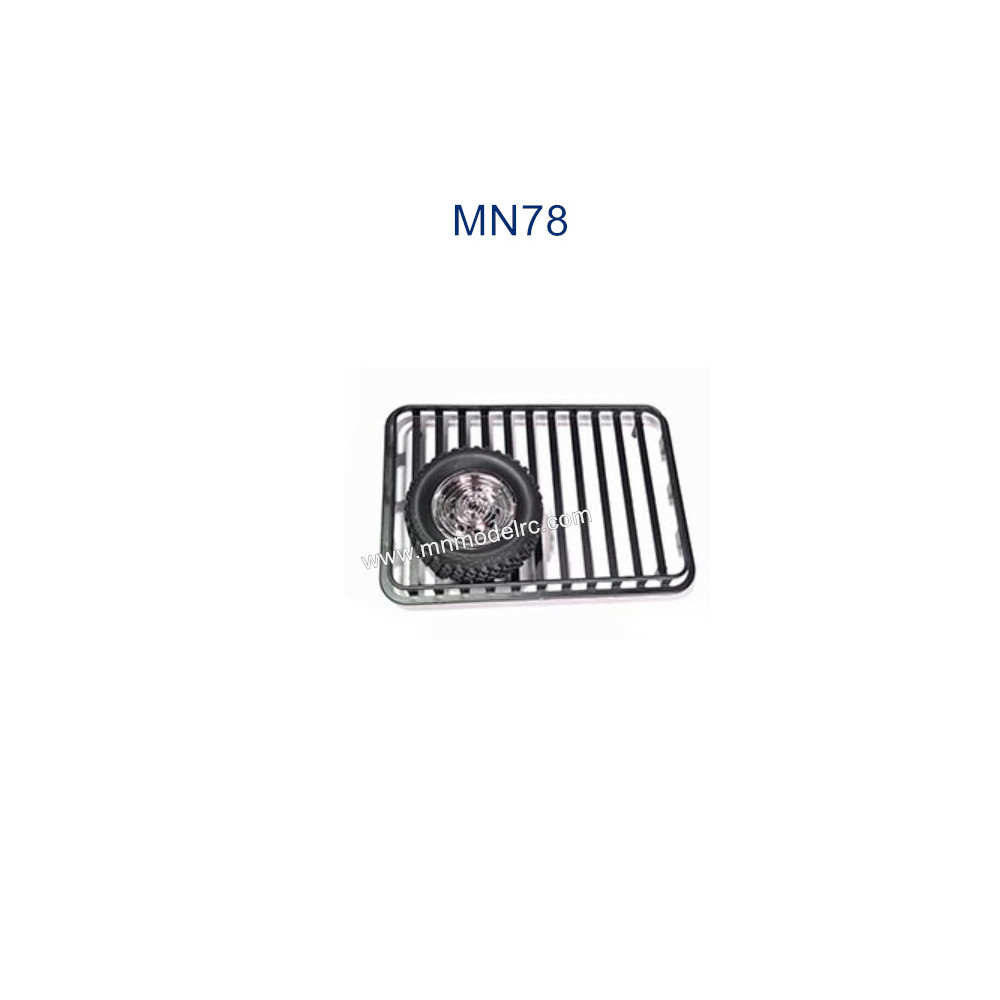 MN MODEL MN78 parts Luggage rack and spare tire