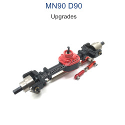 MN MODEL MN D90 Upgrade Parts Metal Front Axle Assembly black