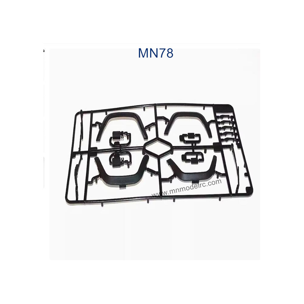 MN MODEL MN78 parts Decorative pieces for car lights