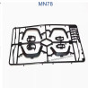 MN MODEL MN78 parts Decorative pieces for car lights