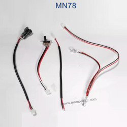 MN MODEL MN78 parts Turn Off Wire set