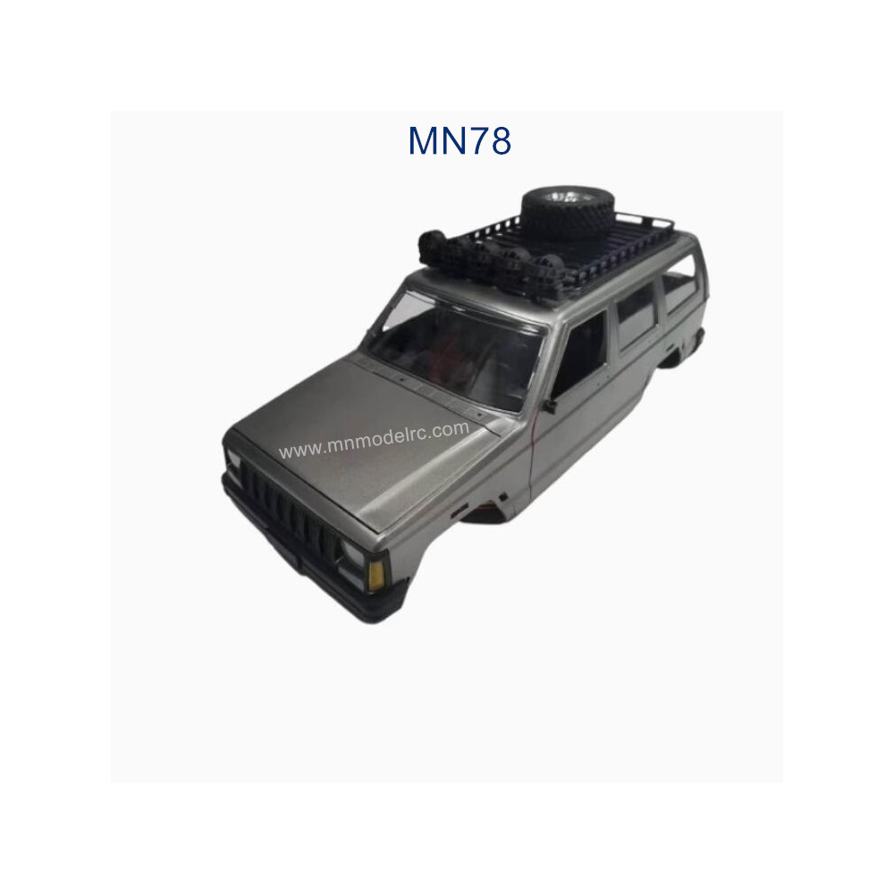 MN MODEL MN78 parts Car Shell Kit with LED gray