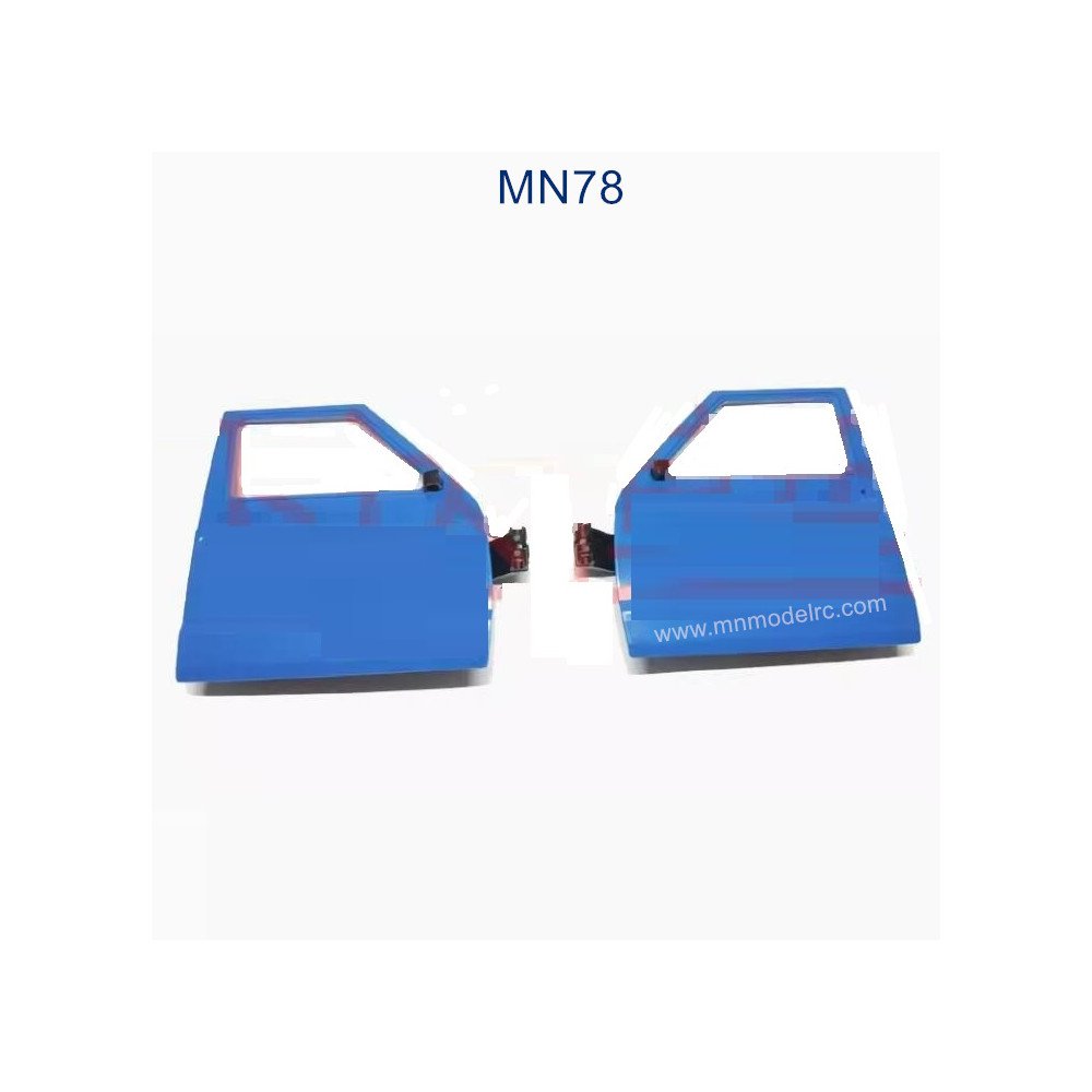 MN MODEL MN78 parts Car door blue