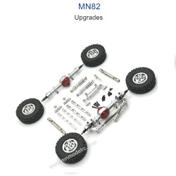 MN MODEL MN82 Upgrade parts Metal Kits silver