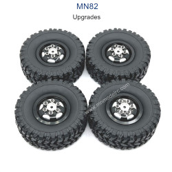 MN MODEL MN82 Upgrade parts Wheel Complete kit black
