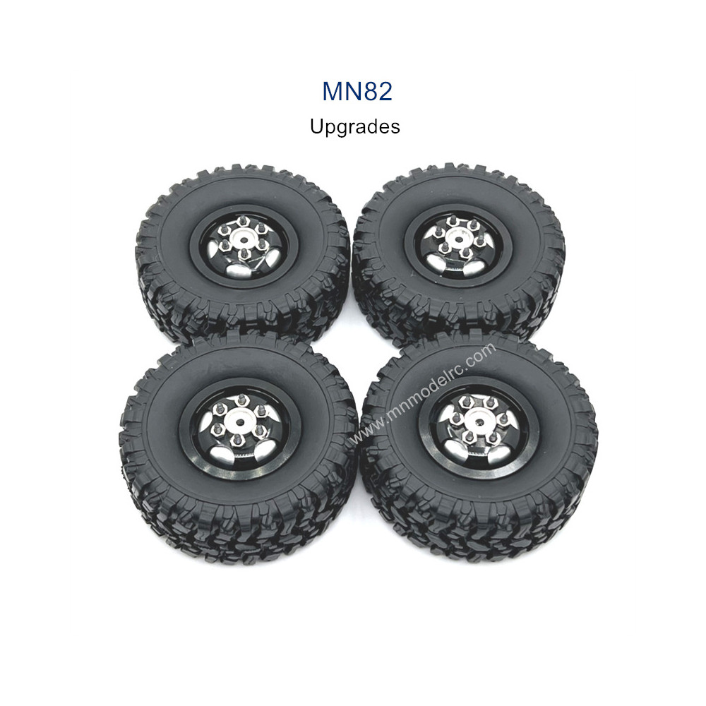 MN MODEL MN82 Upgrade parts Wheel Complete kit black