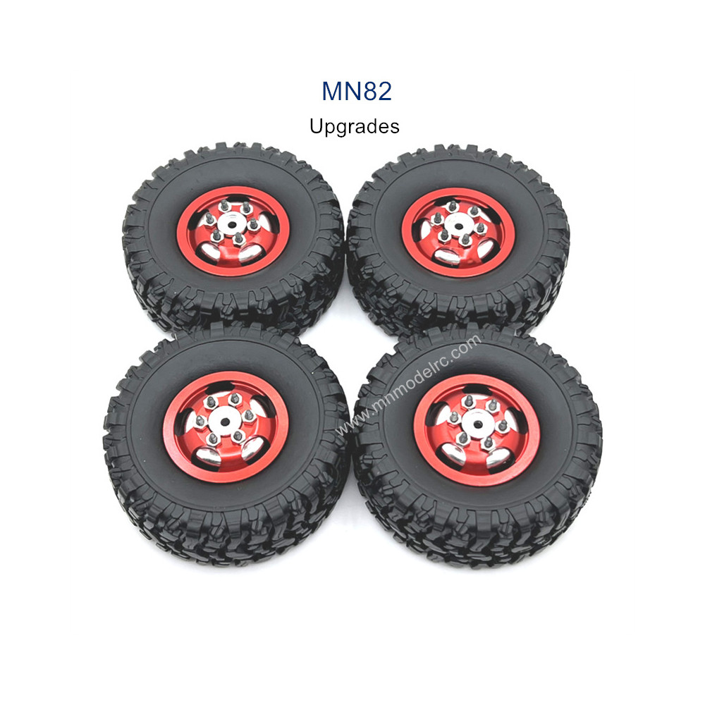 MN MODEL MN82 Upgrade parts Wheel Complete kit red