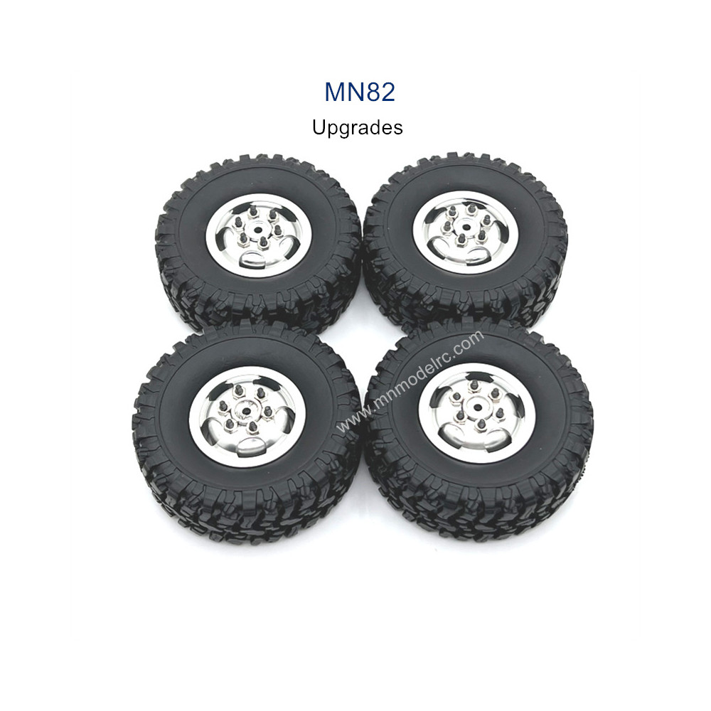 MN MODEL MN82 Upgrade parts Wheel Complete kit silver