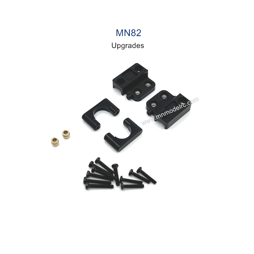 MN MODEL MN82 Upgrade parts Rear axle spring plate fastener black