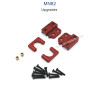 MN MODEL MN82 Upgrade parts Rear axle spring plate fastener red