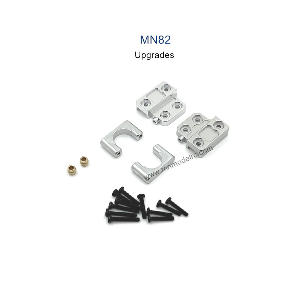 MN MODEL MN82 Upgrade parts Rear axle spring plate fastener silver