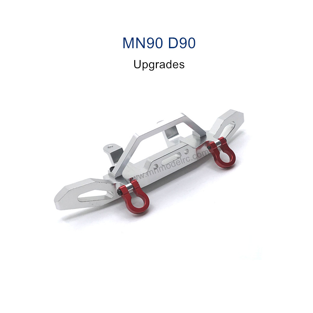 MN MODEL MN D90 Upgrade Parts Front Protector silver