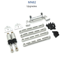 MN MODEL MN82 Upgrade parts Connect Rod Oli Shock kit silver