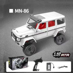 MN MODEL MN86 1/12 4WD RTR RC Car white