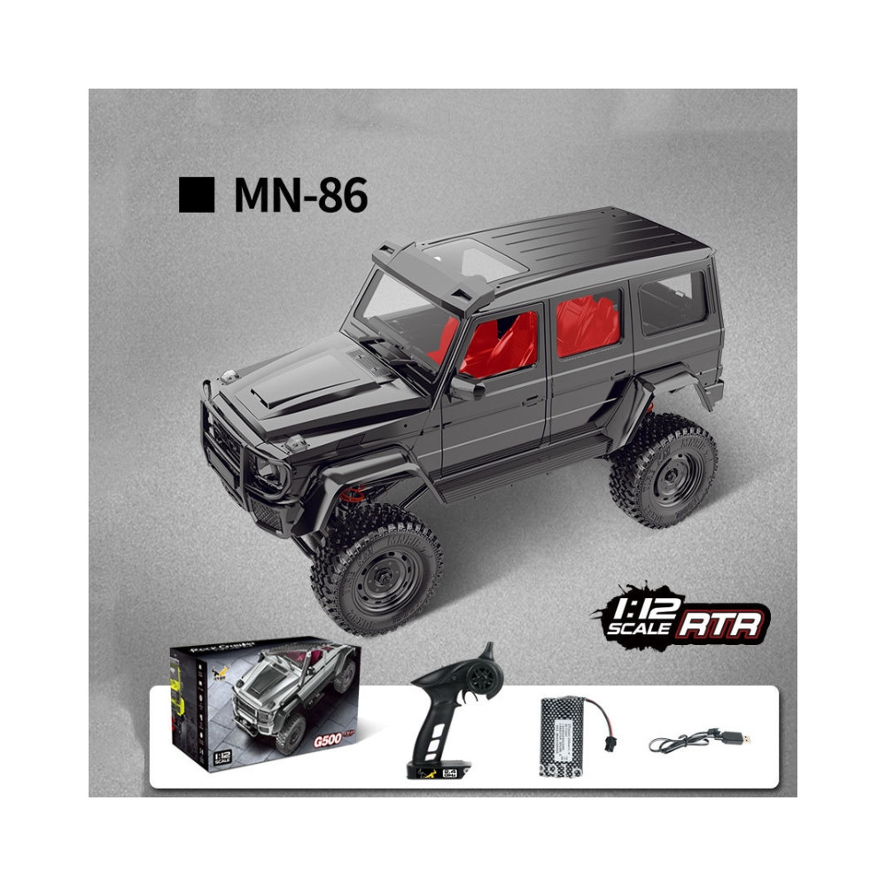 MN MODEL MN86 1/12 4WD RTR RC Car black MN MODEL MN86 1/12 4WD RTR RC Car black