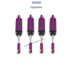 MN MODEL MN86 Upgrade parts Hydraulic pressure Shock purple