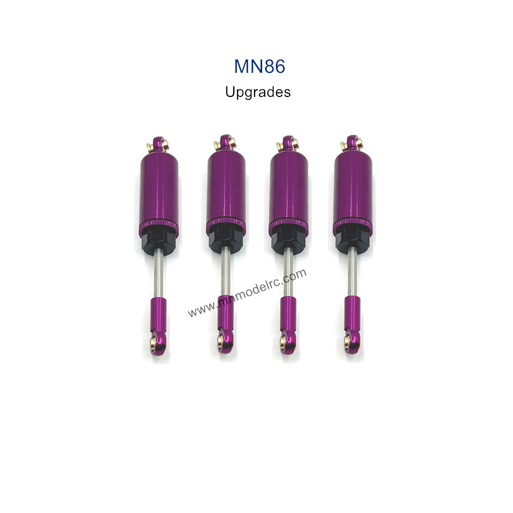 MN MODEL MN86 Upgrade parts Hydraulic pressure Shock purple