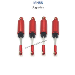 MN MODEL MN86 Upgrade parts Hydraulic pressure Shock red