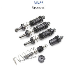 MN MODEL MN86 Upgrade parts Metal Oil Shock gray
