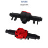 MN MODEL MN86 Upgrade parts Metal Front and Rear Gearbox Cover black