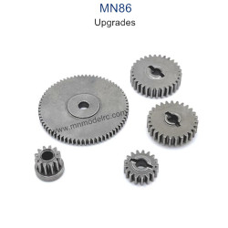 MN MODEL MN86 Upgrade parts Central Rear Gearbox Gear Kit