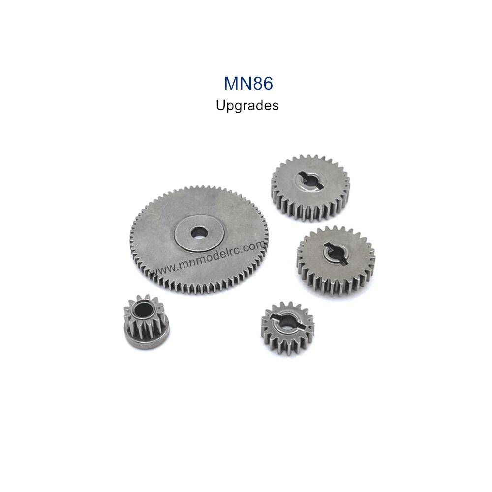 MN MODEL MN86 Upgrade parts Central Rear Gearbox Gear Kit