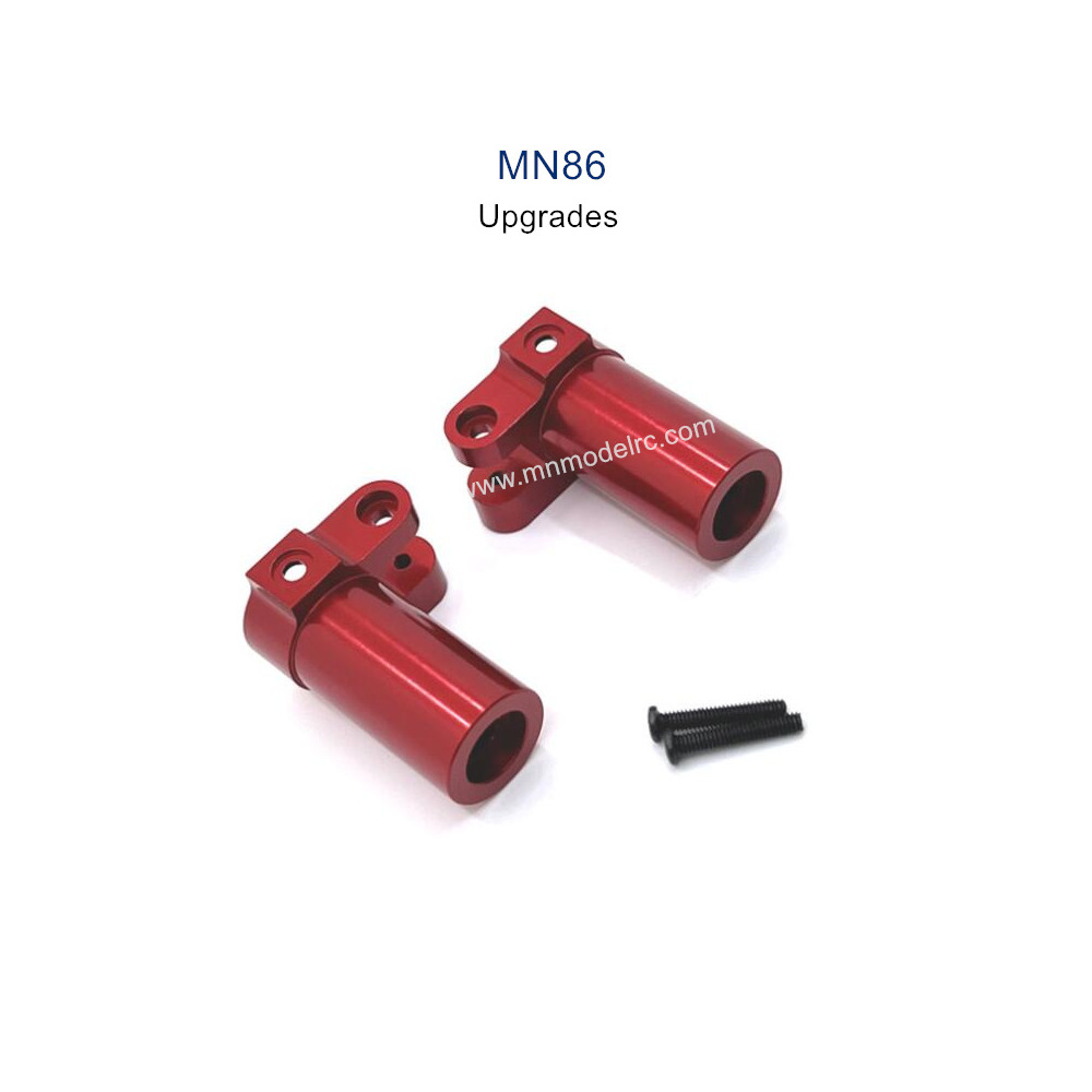 MN MODEL MN86 Upgrade parts Rear Axle Cup red