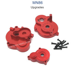 MN MODEL MN86 Upgrade parts Motor Gear Cover red