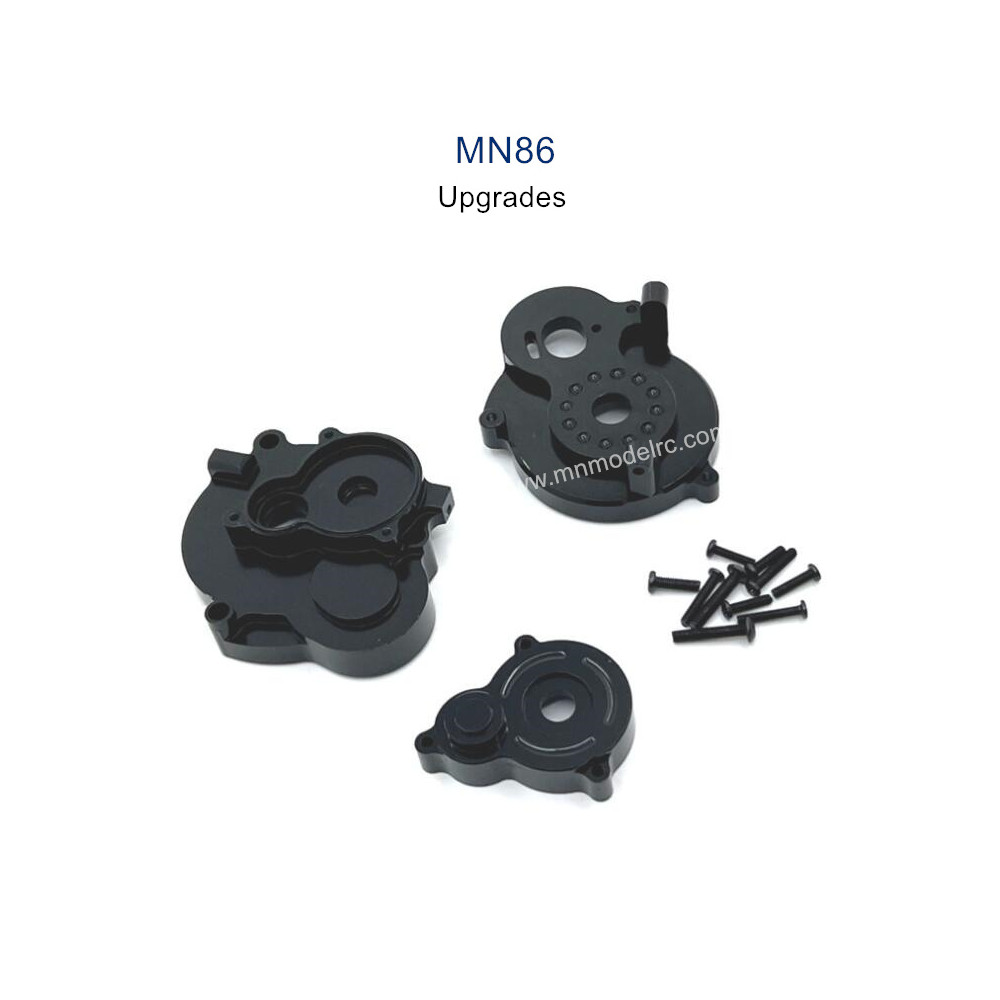 MN MODEL MN86 Upgrade parts Motor Gear Cover black