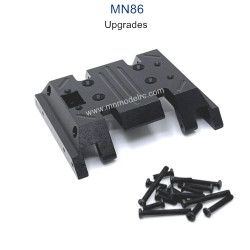 MN MODEL MN86 Upgrade parts Metal Central Gearbox Bottom Plate black