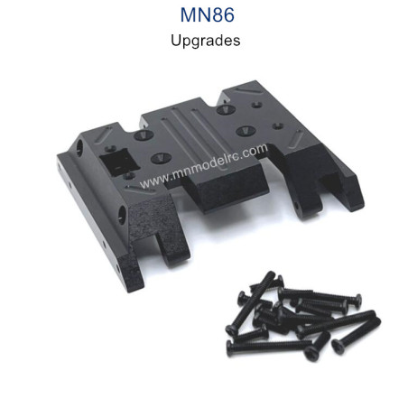 MN MODEL MN86 Upgrade parts Metal Central Gearbox Bottom Plate black