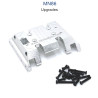 MN MODEL MN86 Upgrade parts Metal Central Gearbox Bottom Plate silver