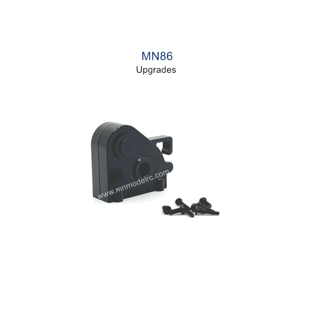 MN MODEL MN86 Upgrade parts Metal Central Gearbox Cover black